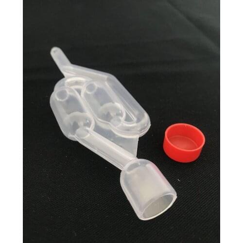 Plastic One Way Exhaust Check Valve Water Sealed Valves for Home Brew Wine Fermentation new