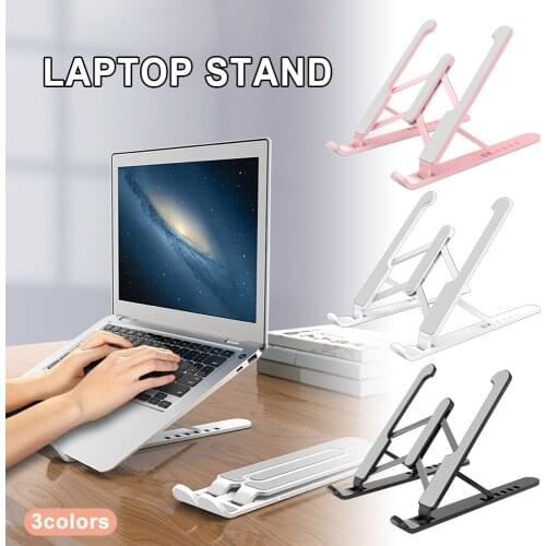 Laptop Stand Notebook Foldable Adjustable Table Portable Lazy Computer Desk