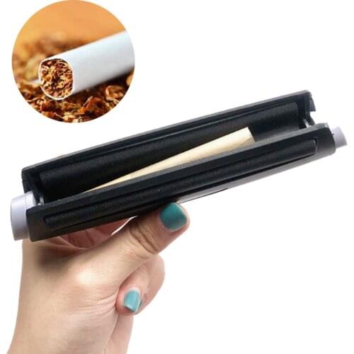 110mm Portable Plastic Cigarette Rolling Machine Drawer Joint Cone Manual Tobacco Paper Maker Filler Mini Smoke Tool Men Gift