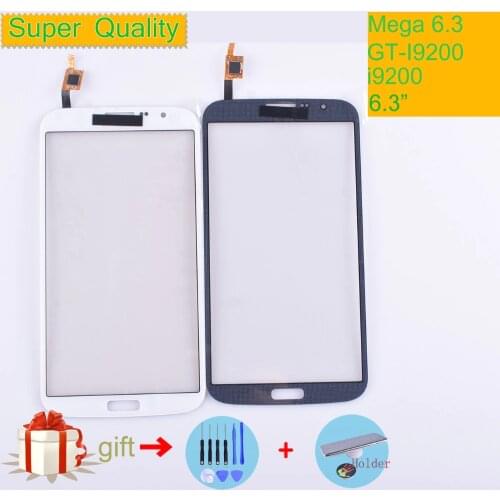 For Samsung Galaxy Mega 6.3 GT-I9200 i9200 GT-I9205 i9205 SGH-I527 I527 Touch Screen Panel Sensor Digitizer Glass Touchscreen