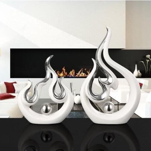 MODERN EUROPEAN CREATIVE CERAMIC FIGURINE COMPANY STORE OPENING S LIVINGROOM HOME FURNISHING S WEDDING Sroom