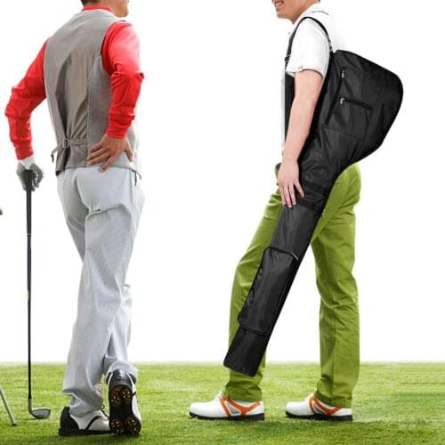 Golf Club Bag Rain Cover Hood Protection Lightweight Club Carrier Bags Driving Range Travel Bag Golf Training Case Sport Supply