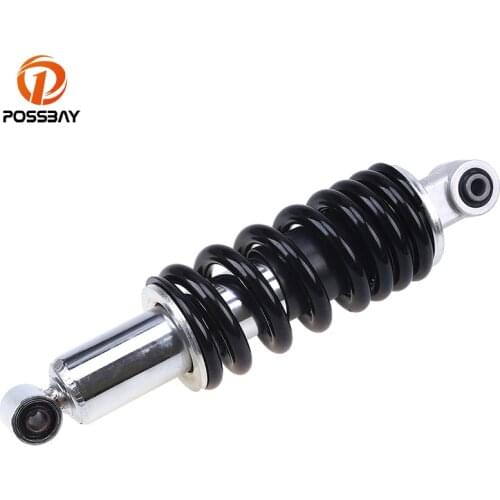 POSSBAY 301mm Spring 12mm Motorcycle Air Shock Absorber Rear Suspension for Honda NXR 125/250cc Motorbike Falling Protection