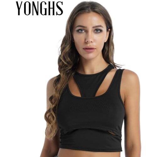 Womens Sexy Sports Tops Camisole Hollow Out Sleeveless Singlet Vest Top Racer Back Skinny Sportswear Fitness Yoga Slim Waistcoat