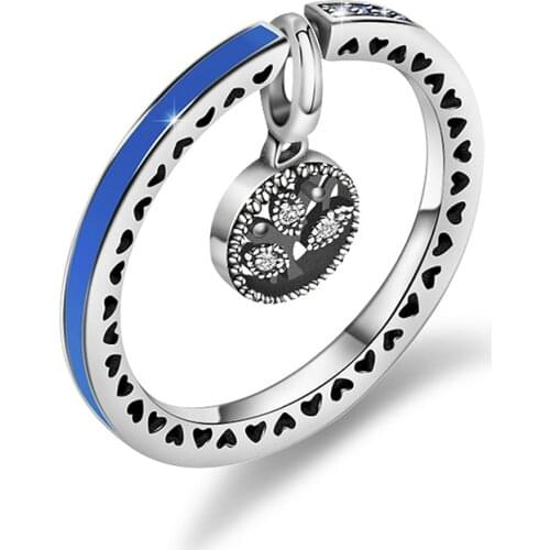 2018 NEW Original Design Family Tree of Life 100% 925 Sterling Silver Ring For Women Fashion Pendant Ring jz141-jz160