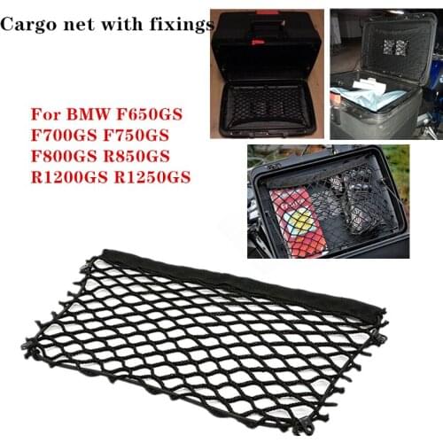 1PC Luggage Storage Organizer Cargo Mesh Net For Vario Case Panniers For BMW F650GS F700GS F750GS F800GS R850GS R1200GS R1250GS