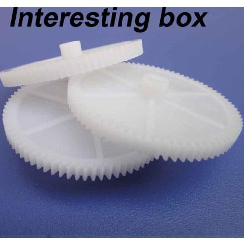 1078D 78 teeth large gear M0.5 module 2.5mm hole plastic gear plastic straight gear POM