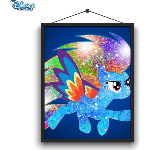 Disney Diamond Painting 5D DIY My Little Pony Painted Series 2 Cartoon Image Sticker Diamond Embroidery Handmade Decoration
