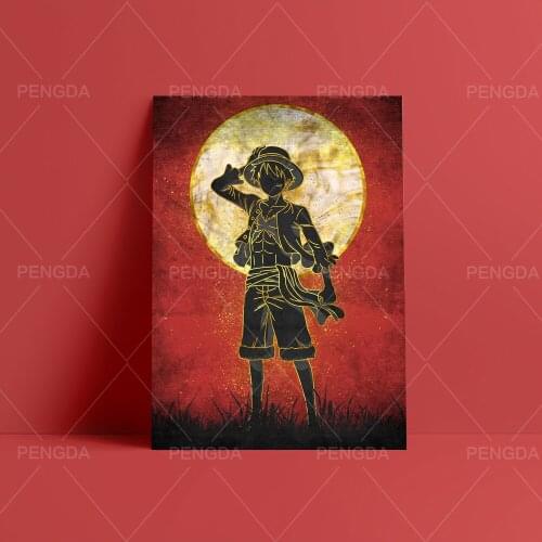 HD Prints Home Decor Canvas Sunset Moon My Hero Academia Poster Painting Wall Art Modular Picture No Framework For Living Room