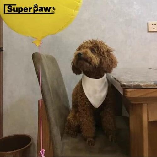 Fashion Dog Bandana Neck Scarf Adjustable Pet Tie Bowtie Necktie Bandanas Neckerchief Dog Grooming Accessories ZLC27