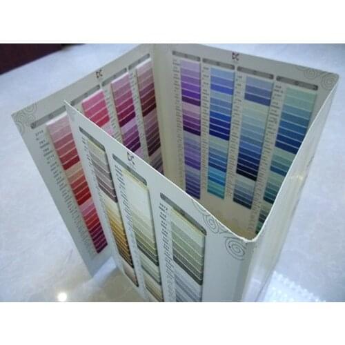 Top Grade 447 Color Map Book Cross Stitch Thread Available