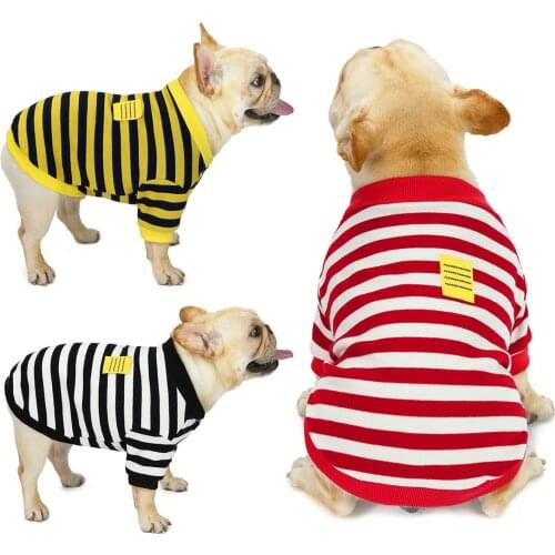 Dog clothes french bulldog clothes pet Sweatshirt autumn winter Pets Coat Casual Costume Small dog clothes Jacket for dogs