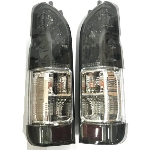 Wholesale hiace accessories 2014+Hiace bus Halogen style smoked tail lamp assembly