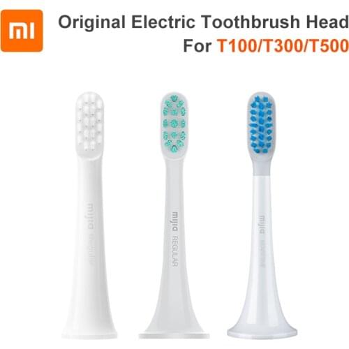 Original XIAOMI MIJIA Sonic Electric Toothbrush Heads 3PCS For T100 T300 T500 Teethbrush replacement Heads Sonic Oral Hygiene