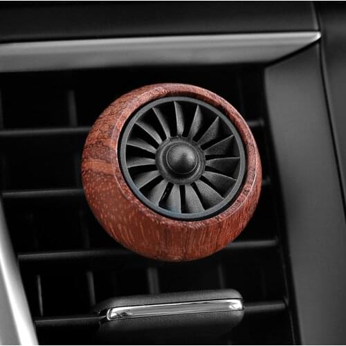 Car Air Freshener Scent Wood Car Air Vent Perfume Solid Fragrance Clip Auto Creative Aromatherapy Scent Decoration Accessories