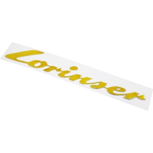 For Mercedes BENZ W203 W204 W205 W211 W213 A200 E200 C180 ML CLA GLA GLK SLS Lorinser Plastic Stickers Decal Car Accessories