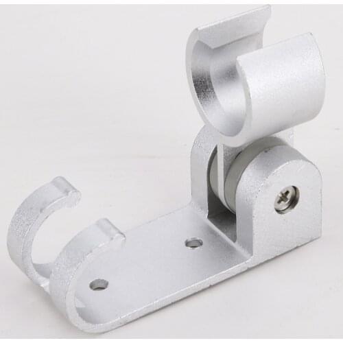 Aluminum alloy adjustable Hand spray shower Base bracket Fixed sprinkler seat holder Movable fixing support Hole spacing 3cm