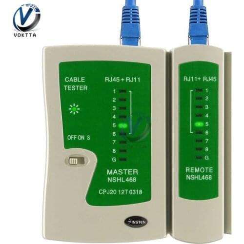 Professional Network Cable Tester RJ45 RJ11 RJ12 CAT5 Network LAN Cable Tester Detector Tracker Remote Test Tools kit