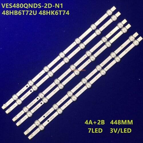 LED Backlight strip For VESTEL 48" UHD DRT VNB A-Type VESTEL 48" UHD DRT VNB B VES480QNDS-2D-N1For 48HK6T64 48HK6T74 48HB6T72U