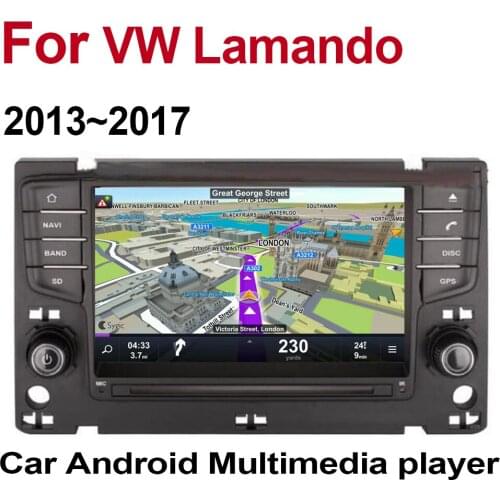 TBBCTEE For Volkswagen Lamando 2013~2017 Auto Radio 2 Din Android Car DVD Player GPS Navigation BT Wifi Map Multimedia system