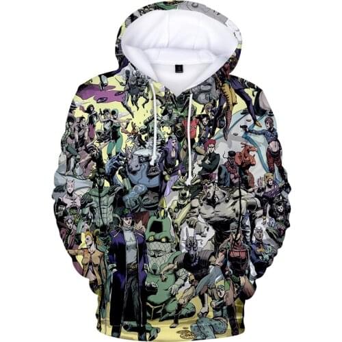 JOJO 3D Hoodie Sweatshirt Men Women Anime JOJOs Bizarre Adventure Hoodies Harajuku Streetwear Fashion Hoodie Child Warm Hoody