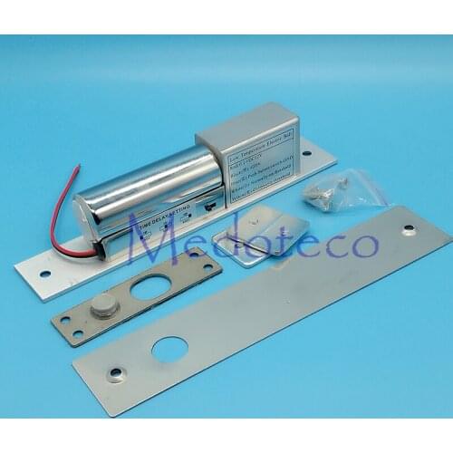 High Quality Low temperature Electric Bolt Lock Electric Mortise Lock with Timer Wooden Door Lock Time Delay Function