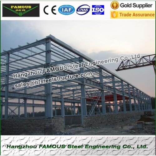 Excellent quality steel structure fabricated for industrial and agricultructural building