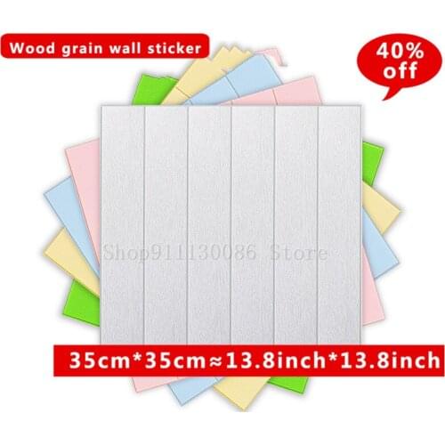 1 Sheet 3D Brick Wall Stickers Living Room DIY PE Foam Wallpaper Panels Room Decal Stone Decoration Embossed Wallpapers Poster