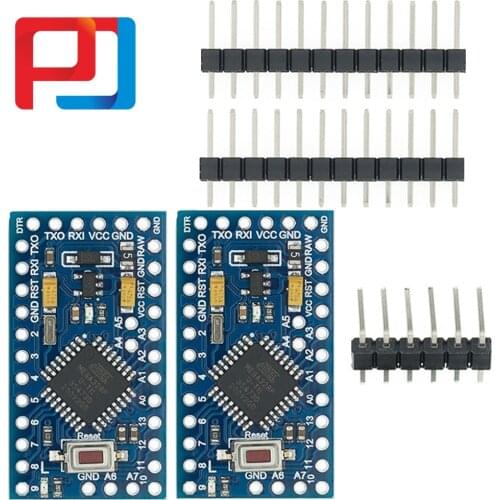 10PCS With the bootloader Pro Mini ATMEGA328P Original 328 Mini ATMEGA328 5V/16MHz PULAR 3.3V/8MHZ for arduino
