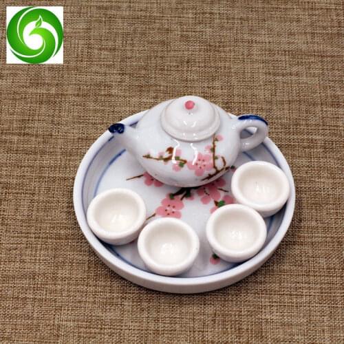 Tea set, childrens Kungfu tea set, ceramics, Chinese style, childrens Kungfu tea, mini ornaments