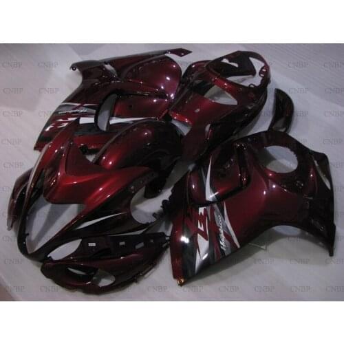 GSXR 1300 2008 - 2014 Fairings HAYABUSA 10 11 Fairing Kits Gsx 1300R 2013 Red Black Fairings
