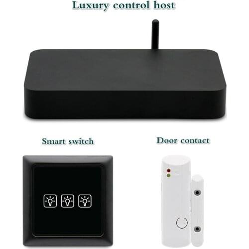 ZigBee Smart Home demo Home Automation Package Smart Switch,Motion Sensor IR transfer
