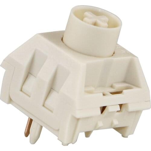 Kailh NovelKeys BOX Cream Switches Mechanical keyboard custom POM switch linear 45g 5pin