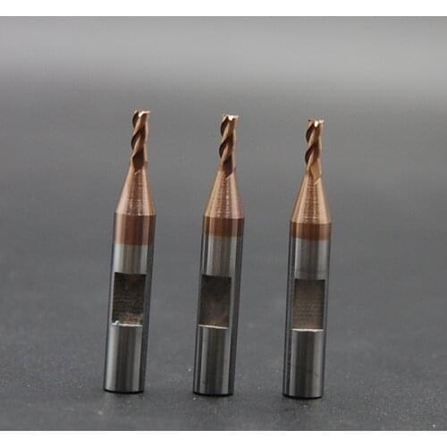 2.5mm end milling cutter in carbide for IKEYCUTTER CONDOR XC-007 electronic key cutting machine