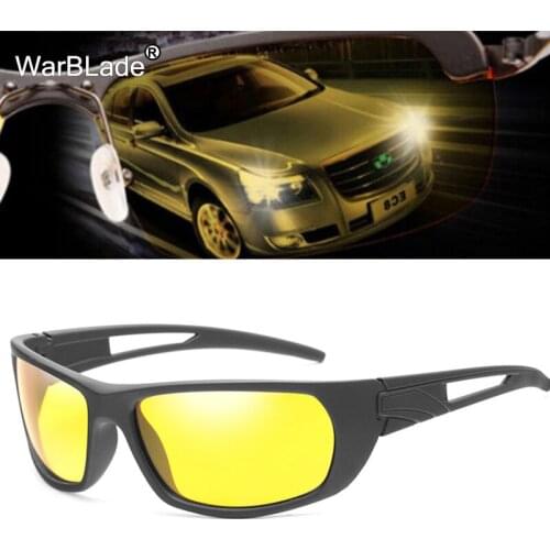 WarBlade Polarized Night Vision Glasses Men Women Photochromic Sunglasses Day Night Driving Anti-glare Goggle Sun glasses Oculos