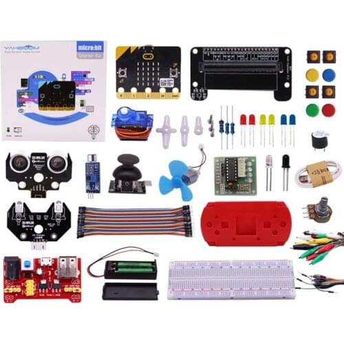 Yahboom micro:bit starter kit Learning Kit Programming Board for beginner Kids RC Toy