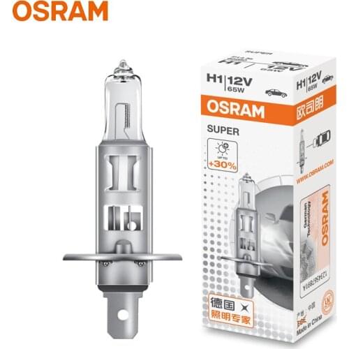 OSRAM H1 62280SUP Car Headlights Car Halogen Fog Lights 12V 65W + 30% Brightness Original Quality (Single)