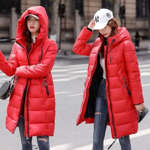 Parka womens 2021 new this year jacket clothes to keep warm in the model down parka women 88y