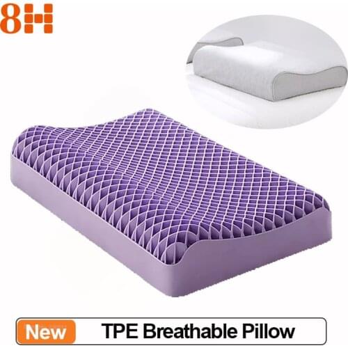 Youpin 8H TPE Honeycomb Breathable Pressure Relief Pillow Automatic Rebound Washable Cervical Massage Cushion