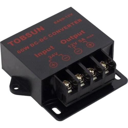 DC 24V to DC 12V 5A 10A 60W 120W Transformer Converter Voltage Regulator Step Down Buck Module Power Supply for LED Solar TV