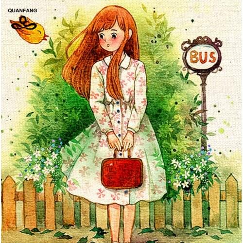 QUANFANG Hand Dyed Cotton Linen Quilt Fabric For DIY&Sewing Patchwork,Home Textile Decor Of Purse Bags Crafts Cushions 15x20cm