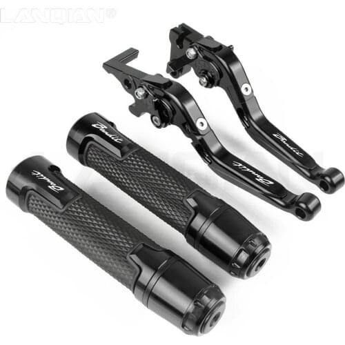 Motorcycle Brake Clutch Lever & 7/8 Handlebar Grips For Suzuki Bandit GSF1250 BANDIT 2007-2015 GSF1200 BANDIT 2001-2006 Bandit