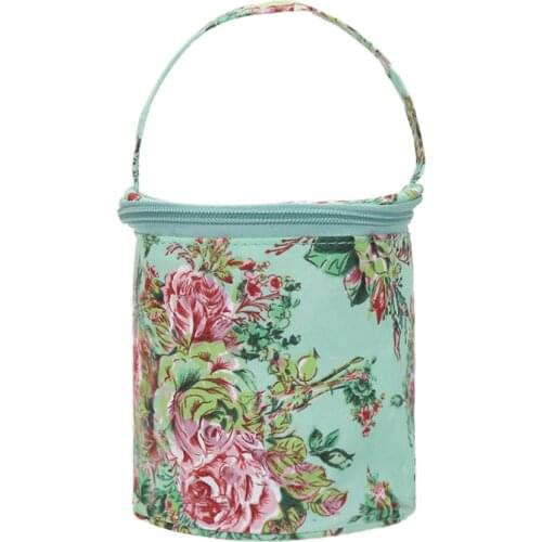 1PC Wool Yarn Bag Knitting Bag Oxford Cloth Crochet Organizer Yarn Knitting Tote Bag for Crochet Hook Knitting Needles Yarn Ball