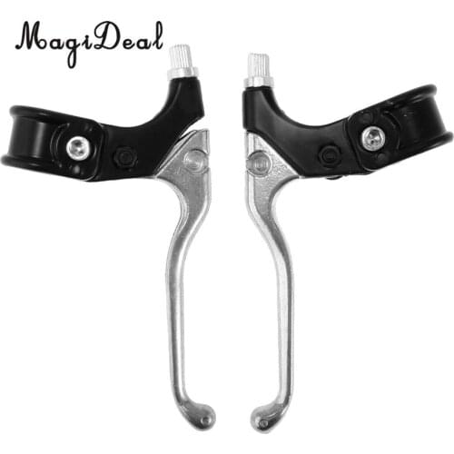 Brake Aluminum Alloy V-brake Disc Brakes Lever Mountain Bike Bicycle Brake Handle Handbrake Crank Black