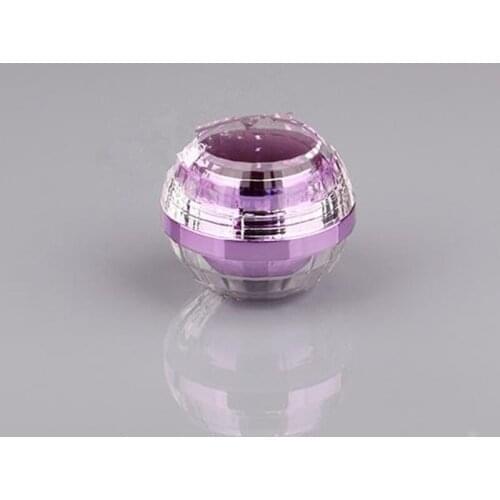 High Quality 5g Mini Plastic Jar, Small Spherical Packing Containers For Cream, Empty Acrylic Cap Bottles new