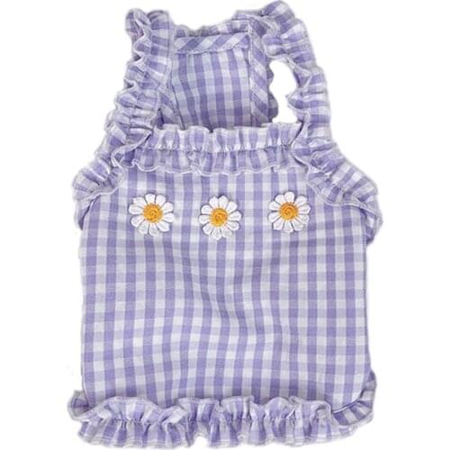 XXS XS Doggie Puppy Small Dog Skirt Summer Chihuahua Yorkshire Pomeranian Bichon Poodle Schnauzer maltese Shih Tzu Dog Clothes