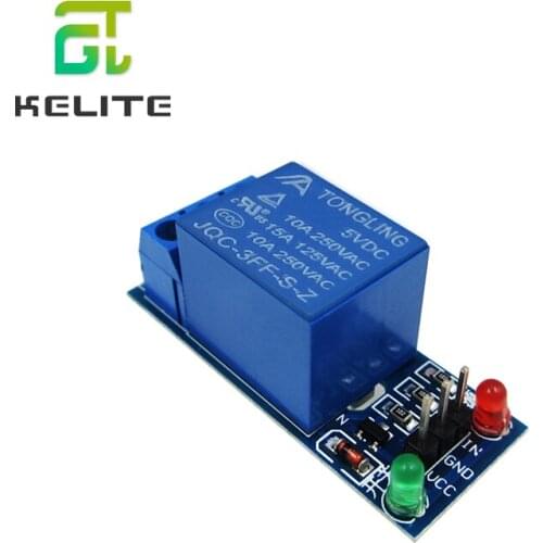 1PCS/LOT 1 Channel 5V Relay Module Low level for SCM Household Appliance Control 1-Channel Relay Module