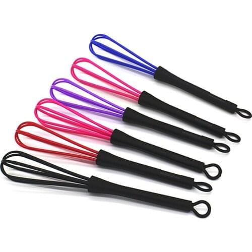 1pc Pro Salon Hairdressing Dye Cream Whisk Hair Mixer Barber Stirrer Plastic Salon Hairdressing Mixer Stick Stir Rod