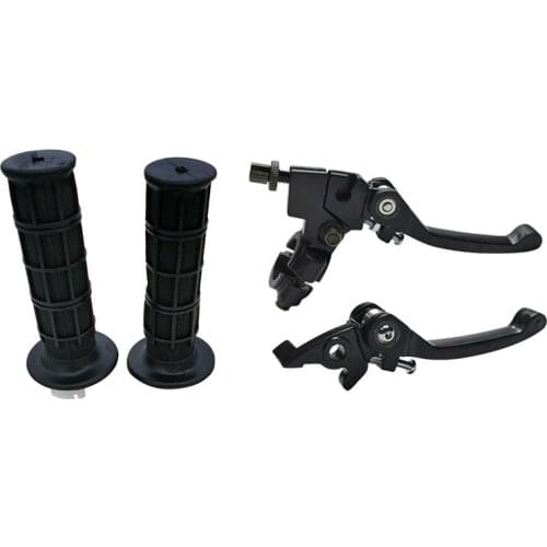 7/8" BRAKE CLUTCH Lever Handlebar Grips For HONDA CRF50F CRF70F CRF100F DIRT BIKE