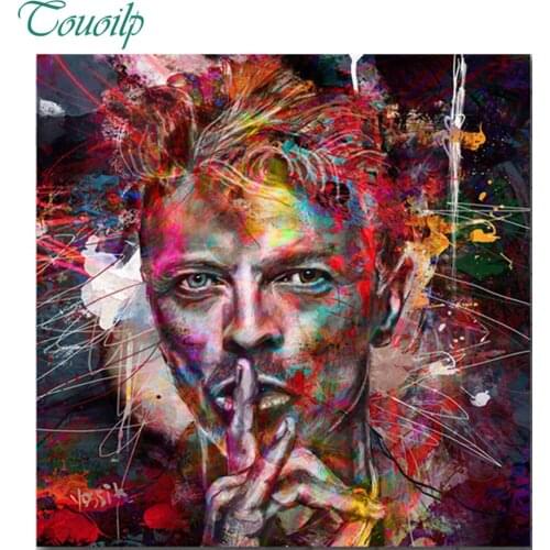 Diamond embroidery sale christmas,5d diamond painting Portrait David Bowie diamond mosaic pictures of rhinestones cross-stitch